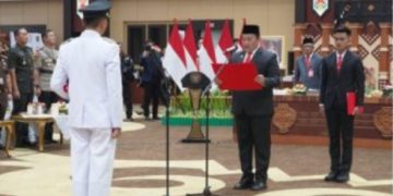 Wagub Kalteng Lantik Pj. Wali Kota Palangka Raya