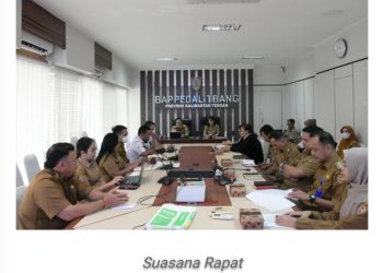 Bappedalitbang Gelar Rapat Evaluasi Kelompok Kerja PPAS Kalteng