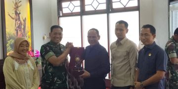 DPRD Kalteng Terima Kunjungan Silahturahmi Perdana Danrem 102/PJG