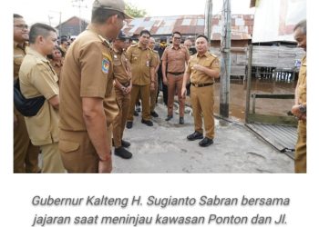 Gubernur Sugianto Sabran Dukung Daerah Ponton jadi Kampung Wisata