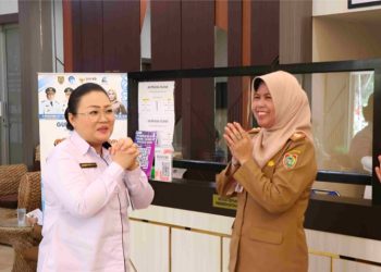 Kepala BKD Kalteng Terima Kunjungan Kepala Perwakilan BKKBN Kalteng