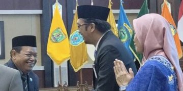 Sekretaris DPRD Kalteng Hadiri Pengukuhan Kalan BPKP Kalteng