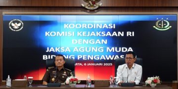 Jamwas dan Komjak Bahas Finalisasi Sinkronisasi Digitalisasi Laporan