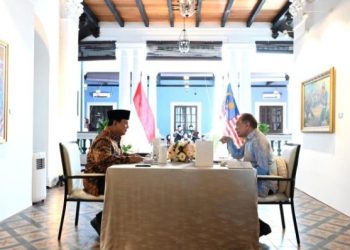 Pertemuan Hangat Presiden Prabowo dan PM Anwar Ibrahim di Rumah Tangsi Malaysia