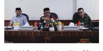 Plt. Sekda Kalteng Pimpin Rakor Pelaksanaan Program Makan Bergizi Gratis