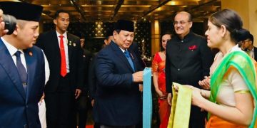 Mahasiswa Indonesia di India Sambut Hangat Kedatangan Presiden Prabowo Subianto