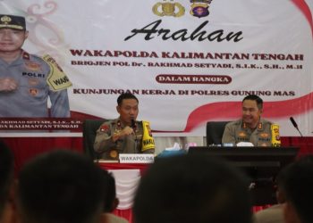 Wakapolda Apresiasi Kinerja Polres Gunung Mas