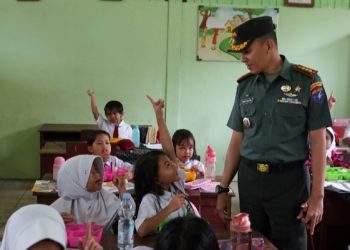 Dandim 1016/Plk Tinjau Pelaksanaan Makan Bergizi Gratis