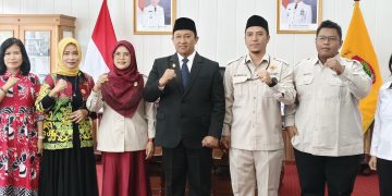 Wagub Kalteng Terima Kunjungan KI Kalteng dan Dukung Penguatan Layanan Informasi Publik