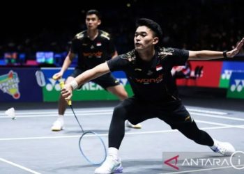 Leo/Bagas ke final All England 2025 setelah kalahkan Sabar/Reza