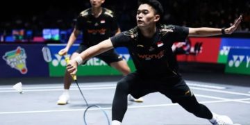 Leo/Bagas ke final All England 2025 setelah kalahkan Sabar/Reza