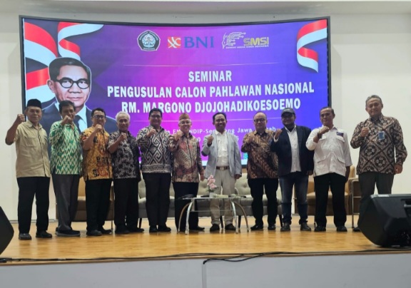 SMSI gelar seminar di tingkat provinsi Jawa Tengah, diadakan di Art Center Fakultas Ilmu Budaya (FIB) Universitas Diponegoro (Undip) Semarang (20/3/25). Foto: Ist.