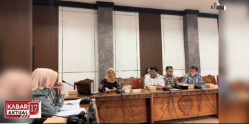Komisi II DPRD Kalteng Terima Audiensi Tim Kajian Mitigasi Bencana UPR