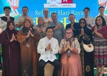 Pj Bupati Barut Open House Lebaran Idul Fitri 1446 H