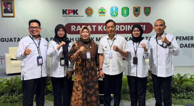 Pj Bupati Barut Hadiri Rakor Penguatan Kepala Daerah Digelar KPK