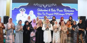 TP PKK dan Dharma Wanita Barut Gelar Buka Puasa Bersama