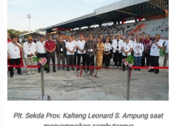 Plt Sekda Kalteng Buka Bazar UMKM Ucapan Syukur dan Paskah Kalteng Tahun 2025