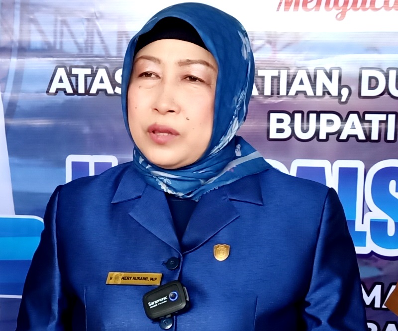 Ketua DPRD Barito Utara, Hj Mery Rukaini