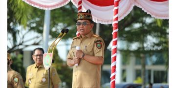 Pimpin Apel, Gubernur Agustiar Sabran Beri Arahan kepada Tenaga Kontrak