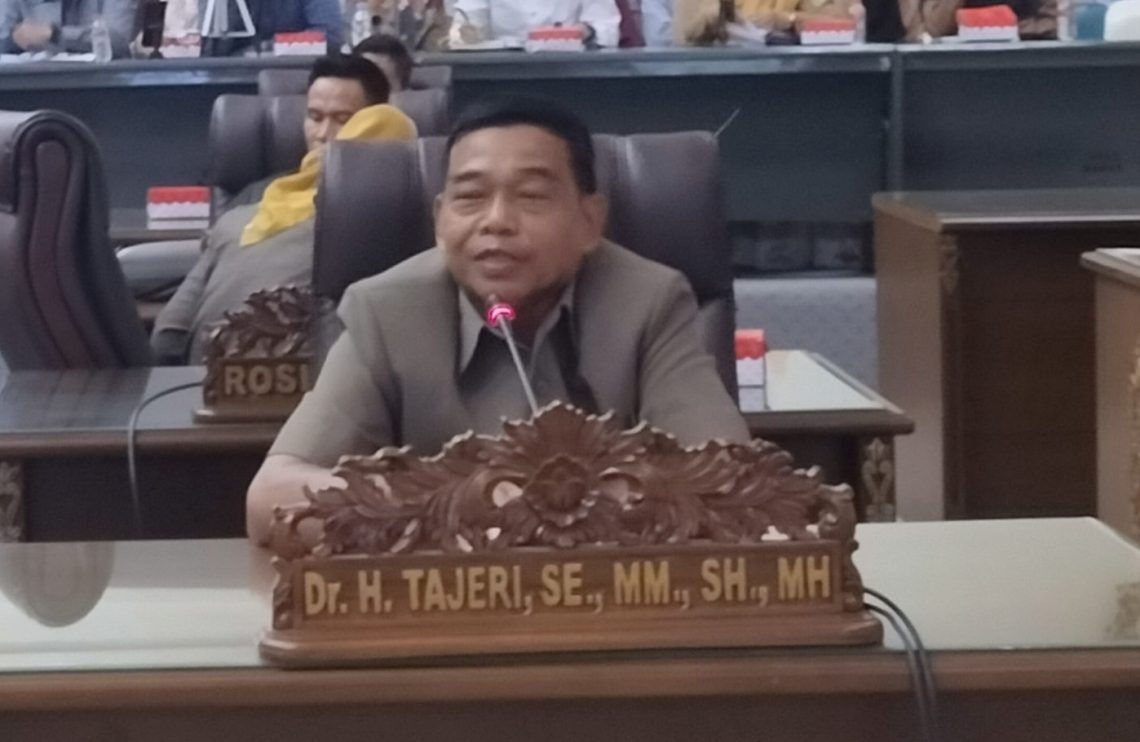 Ketua Komisi 3 DPRD Barut, H Tajeri
