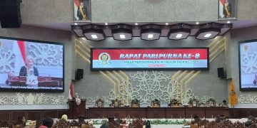 DPRD Kalteng Gelar Rapat Paripurna ke 8 Masa Persidangan III Tahun Sidang 2025