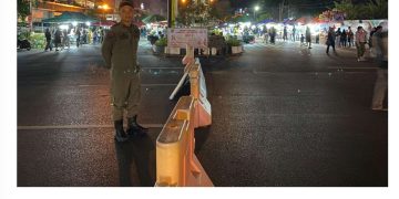 Satpol PP Kalteng Konsisten Jaga Kelancaran Acara Huma Betang Night