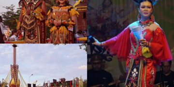 PT SKS Listrik Kalimantan Dukung Kecamatan Rungan dalam Festival Budaya Mihing Manasa 2025