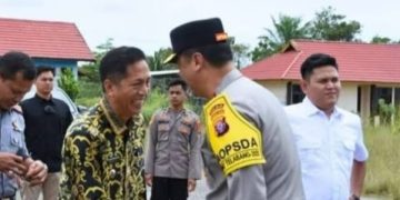 Pj Bupati Barut Sambut Kunjungan Kapolda Kalteng