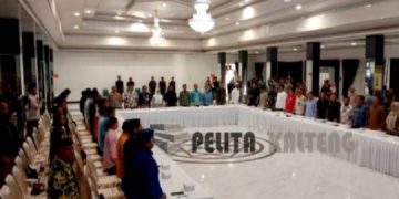 KPU Barut Gelar Rakoor dan Sosialisasi dengan Parpol Pengusung