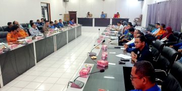 Pemkab Barut Gelar Rapat Kordinasikan Penanganan Dampak Banjir
