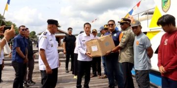 Pj Bupati Kembali Tinjau Lokasi Banjir di Beberapa Wilayah Barut Terdampak