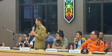 Pj Bupati Barut Muhlis Hadiri Rakor Penanganan Banjir DAS Barito di Barsel