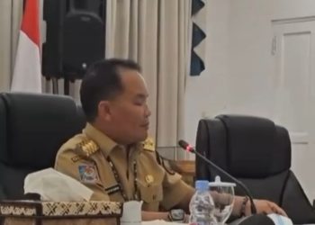 Pengurus KONI Kalteng Rakor dengan Gubernur