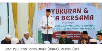 Syukuran-Doa Bersama Pelepasan JCH Kabupaten Barut Tahun 2025