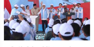 Mendagri Dampingi Presiden Prabowo Luncurkan Kelembagaan 80 Ribu Kopdeskel Merah Putih