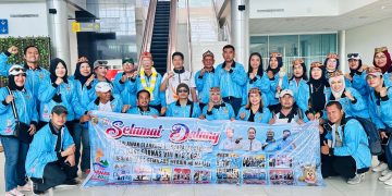 Suasana Haru Sambut Kedatangan Kontingen KORMI Kalteng