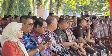 Waket I DPRD Kalteng Hadiri Apel Gelar Personil Dan Sarpras Penanganan Karhutla