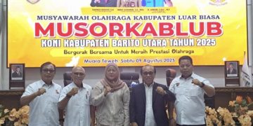 Henny Rosgianty Rusli Terpilih Aklamasi Pimpin KONI Barito Utara