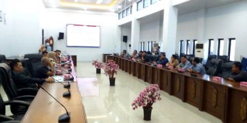 Dewan Barut Gelar Rapat Paripurna Penyampaian Hasil Fasilitasi Tiga Raperda