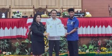 Rapat Paripurna ke-4, DPRD Kota Palangka Raya Sampaikan 2 Buah Raperda Inisiatif