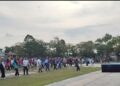 Pemprov Kalteng Gelar Senam Pagi Bersama ASN dan Tekon Lingkup Pemprov