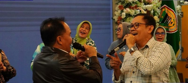Pemkab Barito Utara Bersama Gubernur Kalteng dan Pejabat Adakan Jamuan Makan Malam Bersama