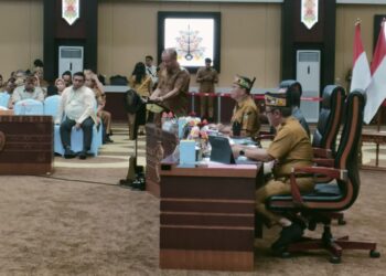 Bupati Barsel Hadiri Rakor Optimalisasi PAD Bidang Perkebunan dan Kehutanan