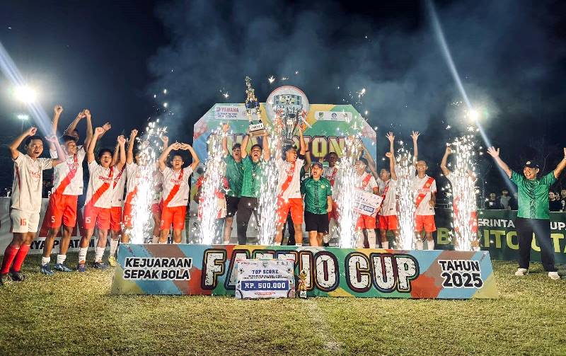 SMA-1 Muara Teweh Juara Fazzio Cup 2025