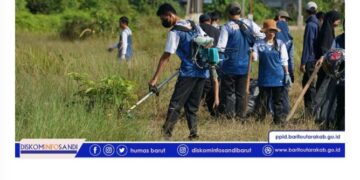 Jelang Batara Expo 2025, Pemkab Barito Utara Gelar Kerja Bakti