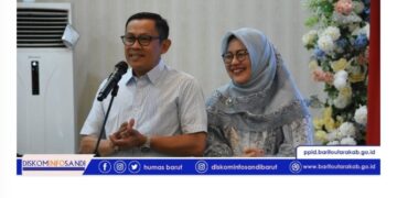 Pemkab Barut Gelar Ramah Tamah dan Jamuan Makan Malam Bersama Forkopimda