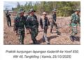 Wujudkan Ketahanan Pangan Nasional, Dinas TPHP Prov Kalteng Dukung Pelatihan Kaderisasi TNI AD KODAM XXII/Tambun Bungai