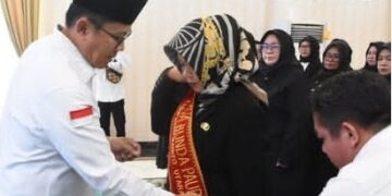 Pj Bupati Barut Kukuhkan Bunda PAUD se Barito Utara