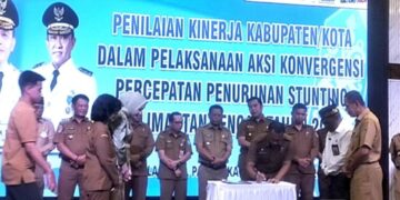 Pemkab Murung Raya Raih Penghargaan Kabupaten Terkolaboratif dalam Penurunan Stunting