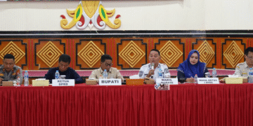 Bupati Murung Raya, Heriyus, Hadiri Final Voli Muara Tuhup CUP-02, Tim Mentari Raih Gelar Juara